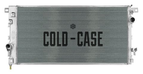 Cold Case Performance Aluminum Radiators for 2015-2020 F-150 - FOT592A Radiator, Performance, Aluminum, Polished, Crossflow, 2 Row, Ford, Each