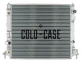 Cold Case Performance Aluminum Radiators LMC112A Radiator, Performance, Aluminum, Polished, Crossflow, 2 Row, Chevrolet, Each thumbnail 1