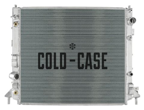 Cold Case Performance Aluminum Radiators LMC112A Radiator, Performance, Aluminum, Polished, Crossflow, 2 Row, Chevrolet, Each