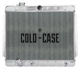 Cold Case Performance Aluminum Radiators CHD920A Radiator, Performance, Aluminum, Polished, Downflow, 2 Row, Cadillac, Each thumbnail 1