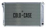 Cold Case Performance Aluminum Radiators for 1970-1981 FIREBIRD - GPF18 Radiator, Performance, Aluminum, Polished, Crossflow, 2 Row, Pontiac, Firebird, Each thumbnail 1