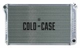 Cold Case Performance Aluminum Radiators for 1970-1981 FIREBIRD - GPF18 Radiator, Performance, Aluminum, Polished, Crossflow, 2 Row, Pontiac, Firebird, Each thumbnail 2