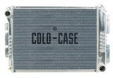 Cold Case Performance Aluminum Radiators CHC11 Radiator, Performance, Aluminum, Polished, Crossflow, 2 Row, Chevy, Pontiac, Each thumbnail 1