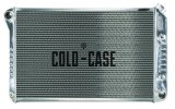 Cold Case Performance Aluminum Radiators GMG544A Radiator, Performance, Aluminum, Polished, Crossflow, 2 Row, Transmission Cooler, GM, G-body, Each thumbnail 1