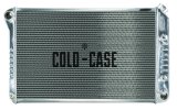 Cold Case Performance Aluminum Radiators GMG544A Radiator, Performance, Aluminum, Polished, Crossflow, 2 Row, Transmission Cooler, GM, G-body, Each thumbnail 2