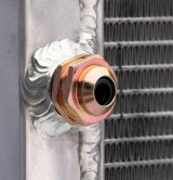 Cold Case Performance Aluminum Radiators CHD927A Radiator, Performance, Aluminum, Polished, Crossflow, 2 Row, Cadillac, Each thumbnail 3