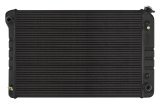 Cold Case Night Rider Series Performance Aluminum Radiators GMT556A21B Radiator, Performance, Aluminum, Black, Crossflow, 2 Row, Transmission cooler, Chevy, GMC, Each thumbnail 2