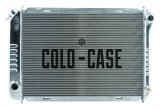 Cold Case Performance Aluminum Radiators for 1987-1993 MUSTANG - LMM570-1 Radiator, Performance, Aluminum, Polished, Crossflow, 2 Row, Ford, Mustang, Each thumbnail 1