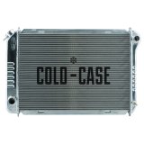 Cold Case Performance Aluminum Radiators for 1987-1993 MUSTANG - LMM570-1 Radiator, Performance, Aluminum, Polished, Crossflow, 2 Row, Ford, Mustang, Each thumbnail 2