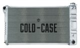 Cold Case Performance Aluminum Radiators GMA43A Radiator, Performance, Aluminum, Polished, Crossflow, 2 Row, Transmission Cooler, Buick, Oldsmobile, Each thumbnail 2