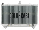 Cold Case Performance Aluminum Radiators LMC110A Radiator, Performance, Aluminum, Polished, Downflow, 2 Row, Chevrolet, Each thumbnail 2