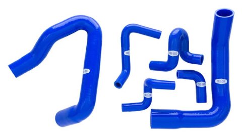 Cold Case Radiators Hoses, Radiator HFOR05B 86-93 Mustang GT Hose Kit Blue