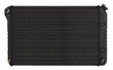 Cold Case Night Rider Series Performance Aluminum Radiators GMG544AB Radiator, Performance, Aluminum, Black, Crossflow, 2 Row, Transmission cooler, Buick Regal, Non-turbo, Each thumbnail 2