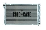 Cold Case Performance Aluminum Radiators for 1984-1987 REGAL - GMB57A Radiator, Performance, Aluminum, Polished, Crossflow, 2 Row, Transmission Cooler, Buick, Grand National, Each thumbnail 1