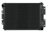Cold Case Night Rider Series Performance Aluminum Radiators for 1967-1969 CAMARO, FIREBIRD - CHC11AB Radiator, Performance, Aluminum, Black, Crossflow, 2-Row, Transmission Cooler, Chevy, Pontiac, Each thumbnail 2