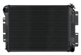 Cold Case Night Rider Series Performance Aluminum Radiators for 1967-1969 CAMARO, FIREBIRD - CHC11AB Radiator, Performance, Aluminum, Black, Crossflow, 2-Row, Transmission Cooler, Chevy, Pontiac, Each thumbnail 3