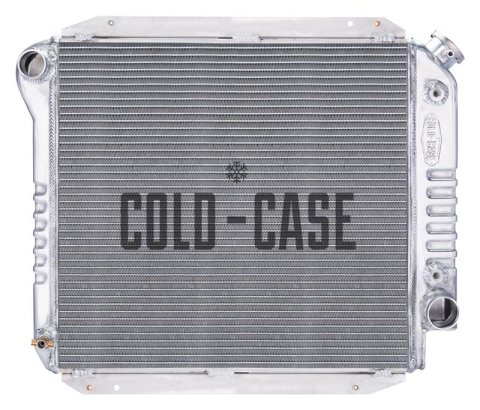 Cold Case Performance Aluminum Radiators for 1966-1977 BRONCO - FOT574A-1 66-77 Ford Bronco 1" tubes