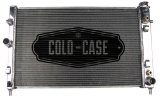 Cold Case Performance Aluminum Radiators for 2005-2006 GTO - LMP5000A Radiator, Performance, Aluminum, Polished, Crossflow, 2 Row, Transmission Cooler, Pontiac, GTO, Each thumbnail 2