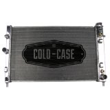 Cold Case Performance Aluminum Radiators for 2005-2006 GTO - LMP5000A Radiator, Performance, Aluminum, Polished, Crossflow, 2 Row, Transmission Cooler, Pontiac, GTO, Each thumbnail 5