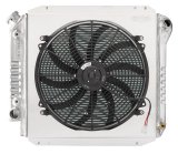 Cold Case Performance Aluminum Radiators for 1966-1977 BRONCO - FOT574A-5K Radiator, Aluminum, Crossflow, Fans, Ford, Each thumbnail 1