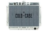 Cold Case Performance Aluminum Radiators for 1962-1967 CHEVY II - CHN540 Radiator, Performance, Aluminum, Polished, Downflow, 2 Row, Chevy, Nova, Each thumbnail 2