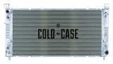 Cold Case Performance Aluminum Radiators GMT569A Radiator, Performance, Aluminum, Polished, Crossflow, 2 Row, Transmission Cooler, Chevy, GMC, Truck, Models with Engine Oil Cooler, Each thumbnail 2
