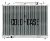 Cold Case Performance Aluminum Radiators for 2004-2007 CTS - CHD926 Radiator, Performance, Aluminum, Polished, Downflow, 2 Row, Cadillac, Each thumbnail 2