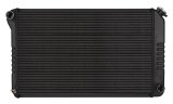 Cold Case Night Rider Series Performance Aluminum Radiators for 1970-1981 FIREBIRD - GPF18B Radiator, Performance, Aluminum, Black, Crossflow, 2 Row, V8, Pontiac, Each thumbnail 2