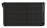 Cold Case Night Rider Series Performance Aluminum Radiators for 1970-1981 FIREBIRD - GPF18B Radiator, Performance, Aluminum, Black, Crossflow, 2 Row, V8, Pontiac, Each thumbnail 3