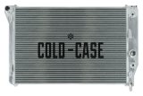 Cold Case Performance Aluminum Radiators CHV720A Radiator, Performance, Aluminum, Polished, Crossflow, 2 Row, Transmission Cooler, Chevrolet, Each thumbnail 1