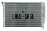 Cold Case Performance Aluminum Radiators CHV720A Radiator, Performance, Aluminum, Polished, Crossflow, 2 Row, Transmission Cooler, Chevrolet, Each thumbnail 2