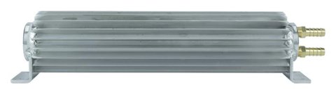 Cold Case Transmission Coolers TC101 Fluid Cooler, Automatic Oil Cooler, Heat sink, Aluminum, 12 in. Length, Each
