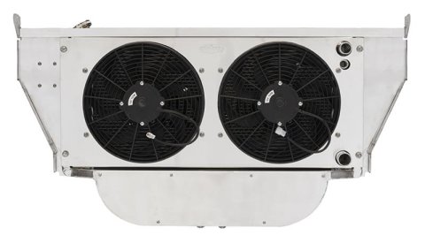 Cold Case Radiator Support Module Kits for 1955 BEL AIR, ONE-FIFTY SERIES, TWO-TEN SERIES - CHT56355LS Radiator, Performance, Module, Aluminum, Brushed, Crossflow, 2 Row, Dual 14 in. Fan, Chevrolet, LS, Kit thumbnail 2
