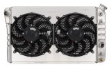 Cold Case Radiators CHV719AK 84-90 Corvette Aluminum Radiator Dual 12 Inch Fan Kit thumbnail 2