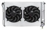 Cold Case Radiators CHV718AK 77-82 Corvette Aluminum Radiator Dual 12 Inch Fan Kit thumbnail 2