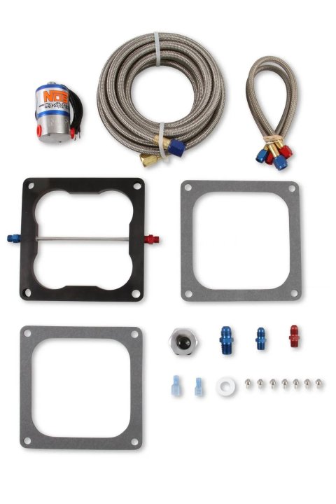 NOS Big Shot Cheater Upgrade Kits 0027NOS Nitrous Oxide System, System 02002NOS to Shot, Solenoid, Lines, Wiring, Inline Filter, Kit thumbnail 2