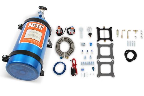 NOS Powershot Nitrous Oxide Systems 05001NOS System, Powershot, Wet, 125 hp, 10 lb. Bottle, Blue, Square Bore, 4-Barrel, Kit thumbnail 3
