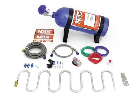 NOS Nitrous Oxide Intercooler Spray Bar Kits 16034NOS Bar, Aluminum, 20 in. Length x 6 in. Width, 5 lb. Bottle, Kit thumbnail 2