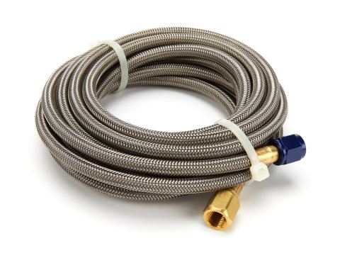 NOS Stainless Steel Braided Hoses 15295NOS Hose, Steel, -4 AN Female End, Blue, -4 AN Female End, Blue, 14 ft. Length, Each thumbnail 2