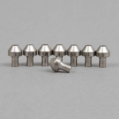 NOS Flare Jets 13760-20-8NOS Nitrous Oxide Jets, Flare, .020 in., Stainless Steel, Set of 8 thumbnail 1