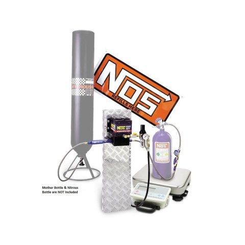NOS Cryogenic Refill Pump Stations 14254NOS Nitrous Oxide Station, Cryogenic, Hoses, Gauges, Valve, Fittings, Regulator, Scale, Bottle Stand, Kit thumbnail 1