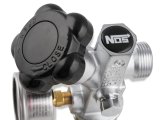NOS Super Hi-Flo Bottle Valves 16137BNOS Nitrous Oxide Valve, Hi-Flow, With Black Face Gauge, 5-20 lbs., Each thumbnail 2