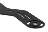 NOS Bottom Mount Solenoid Brackets 16527NOS Mounting Bracket, Nitrous or Fuel Solenoid, 4150 Flange Mount, Dual Solenoid, Aluminum, Black Anodized, Each thumbnail 1