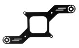 NOS Bottom Mount Solenoid Brackets 16527NOS Mounting Bracket, Nitrous or Fuel Solenoid, 4150 Flange Mount, Dual Solenoid, Aluminum, Black Anodized, Each thumbnail 4
