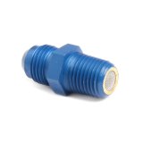 NOS Nitrous and Fuel Filters 15564NOS Filter, In-Line, -6 AN to 1/4 in. NPT, Big Shot, Aluminum, Blue Anodized, Each thumbnail 1