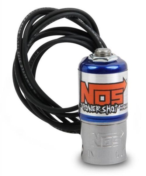 NOS Super Powershot Nitrous Solenoids 18020NOS Oxide Solenoid, Powershot, 150 hp Flow Limit, 8.6 amps, 1/8 in. NPT Female Threads Inlet/Outlet thumbnail 1