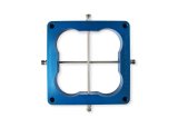 NOS CrossHair Nitrous Oxide Plates 02157NOS Plate, Crosshair, Aluminum, Blue, Dry, Dominator Flange, Kit thumbnail 3
