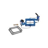 NOS CrossHair Nitrous Oxide Plates 02157NOS Plate, Crosshair, Aluminum, Blue, Dry, Dominator Flange, Kit thumbnail 8