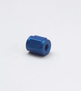 NOS Tube Nuts 17540NOS Fitting, Nut, -3 AN, 1/8 in. Tube, Aluminum, Blue, Each thumbnail 1