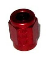 NOS Tube Nuts 17551NOS Fitting, Nut, -3 AN, 3/16 in. Tube, Aluminum, Red, Each thumbnail 2